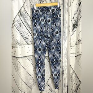 Viereck Leggings Black Purple Marled XS